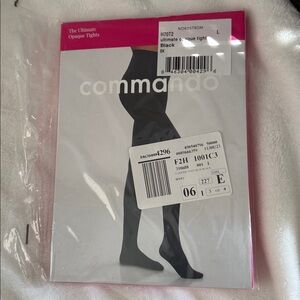 Commando Black Opaque Tights
